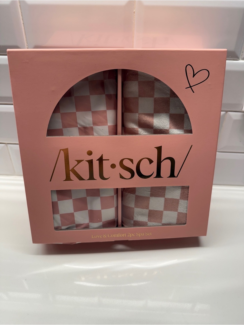 Kitsch Love & Comfort 2pc Spa Set